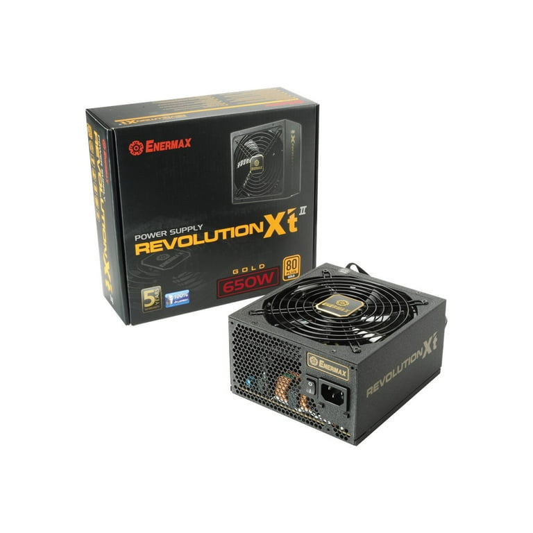 Enermax Revolution XT II 650W 80+ Gold Power Supply