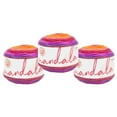 thumbnail image 1 of Lion Marque Yarn Mandala Multicolor Light DK Acrylique 3 Pack Fil, 1 of 9