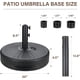 thumbnail image 4 of Base de paraguas YSSOA 20, capacidad de 50 libras, rellenable, resistente, 4 of 7