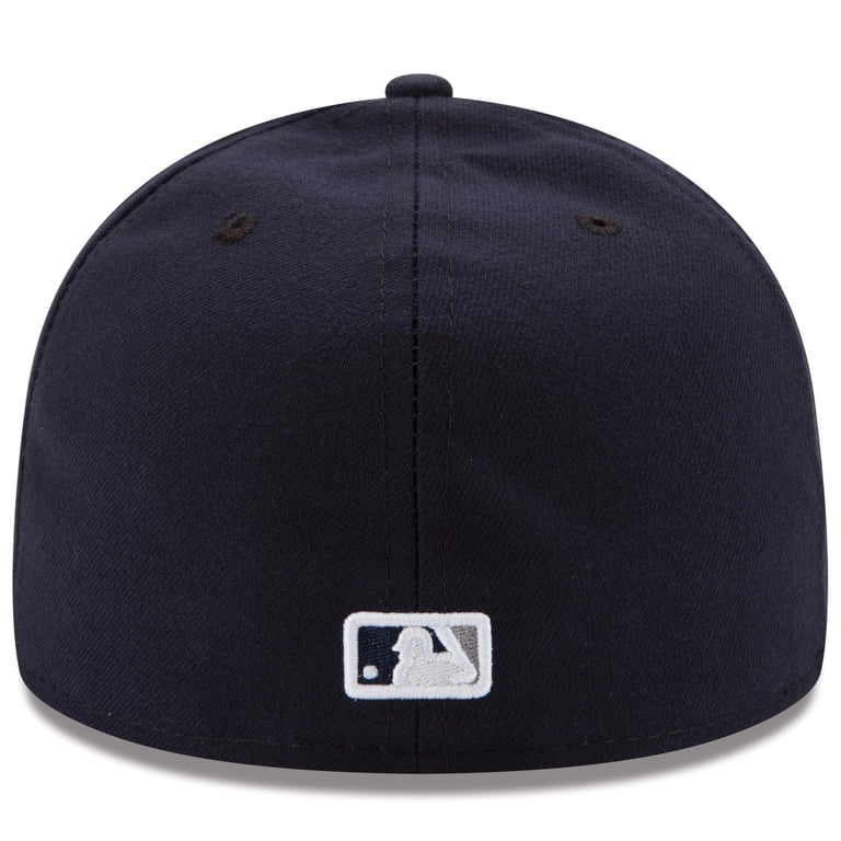 New Era, Men's Fitted Hat, 7 3/4 Navy, Embroidered Logo - Walmart.com