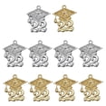 thumbnail image 1 of MasteelfCA 10Pcs Graduation Hat Hanging 2022 Charm Pendant Crafting Jewelry Making Supply, 1 of 7