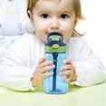 thumbnail image 4 of WZXPWT Kids 16oz Water Bottle: Straw Lid, Handle, Leak-Proof, BPA-Free, Easy One-Handed Use - Durable PC Material, 6.3x2.95, 4 of 5