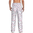 thumbnail image 3 of Xecao Rabbit Eating Men's Straight Lounge Pajama Pants: The Ultimate in Comfortable Sleepwear, 3 of 9