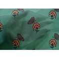 thumbnail image 4 of oneOone Cotton Silk Fabric Floral & Block Print Sewing Fabric BTY 42 Inch Wide, 4 of 4