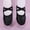 Black, variant on OGLCCG Ballet Shoes for Girls Soft Canvas/Leather Dance Slippers Ballerina Shoes for Girls, High Performance,Size 2-10