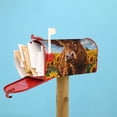 thumbnail image 6 of Sigee Cloud Sky Sunflower Cow for Mailbox Cover Magnetic Waterproof Post Box for Garden Yard Home Outdoor Decor-21x18 in, 6 of 8