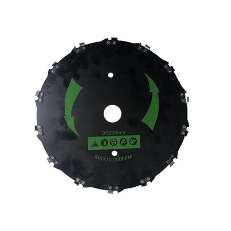 

Lawn Mower Accessories Universal Saw Blade Mower Blade Right Angle Chain Saw Blade Lawn Mower Circular Saw Blade Electric Weeder Accessories Gasoline Brush Cutter Right Angle Chain Saw Disc
