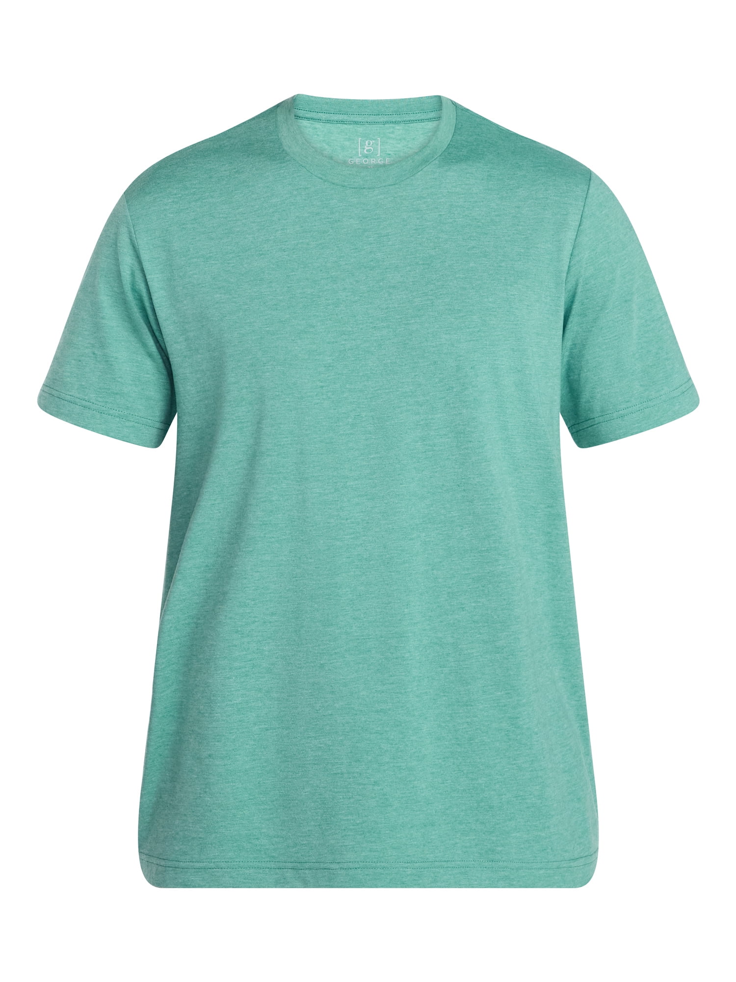 George Men's and Big Men's Classic Fit Crewneck Tee with Short Sleeves, Sizes XS-3XL