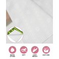 thumbnail image 6 of Saint Patrick's Day Kitchen Dish Towels for Drying Dishes Set of 3, Green Rainbow Lucky Clovers Striped Waffle Weave Microfiber Hand Tea Bathroom Towels Quick Dry & Absorbent Towel 12x12, 6 of 7