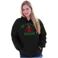 thumbnail image 3 of Christmas My Presence Is Your Present Unisex Plus Fleece Graphic Hoodie Brisco Brands 2X, 3 of 6