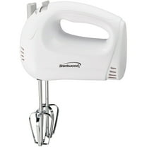 Brentwood HM-45 Lightweight 5-Speed Electric Hand Mixer, White