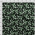 thumbnail image 4 of oneOone Rayon Green Fabric Floral Craft Projects Decor Fabric Printed By The Yard 56 Inch Wide, 4 of 4
