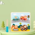 thumbnail image 4 of Rompecabezas Montessori para , Juguetes Educativos para Edades Tempranas, Juguetes con Tornillos DIY, Rompecabezas, Juguetes Montessori Transporte Sunnimix Tablero de rompecabezas, 4 of 7