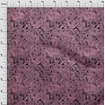 thumbnail image 4 of oneOone Cotton Silk Dusty Purple Fabric Moire Dress Material Fabric Print Fabric By The Yard 42 Inch Wide, 4 of 4