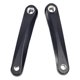 thumbnail image 2 of Brazo de de bicicleta Brazo de de bicicleta negro profesional de metal duradero para componentes Estilo R kusrkot Brazo de manivela de bicicleta, 2 of 6