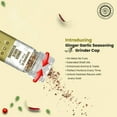 thumbnail image 4 of Ginger Garlic Seasoning 2.3 oz (65 gm) w/ Convenient Grinder Cap Spicy Savory Taste | For Cooking, Marinating Stir-Frying Roasting Baking | Non-Bioengineered Vegan Gluten Free by Pride of India, 4 of 6