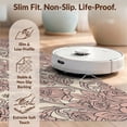 thumbnail image 6 of Design&I 5'x7' Ultra Soft Area Rug, Romantic Floral Emblem Curling Vine Motif Delicate Pink Black None Fluffy Washable Non Shedding for Bedroom Living Room Home Office, 6 of 7