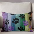 thumbnail image 3 of Animals Pow Throw Pillow Cover 20 x 30 Inch Decorative Pillow Cover Cartoon Colorful Wooden Grain Vintage Lumbar Pillowcase Seasonal Rectangle Cushion Case for Couch Sofa Bed Living Room, 3 of 7