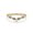 Rose Plated, variant on Turquoise & Diamond Chevron Ring, Matching Band Ring, Stacking Ring, Minimalist Jewelry, V-Shape Ring, Anniversary Gift for Wife, Handmade Jewelry