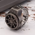 thumbnail image 2 of Reloj con anillo de cuarzo, reloj con anillo para dedo, reloj con anillo abatible, reloj con anillo de cuarzo para dedo, construido para precisión, 2 of 8