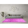 thumbnail image 3 of Ahgly Company Indoor Square Persian Pink Traditional Area Rugs, 6' Square, 3 of 4