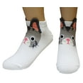 thumbnail image 3 of JJMax Women's Kitty Design Socks for Cat Lovers, 3 of 5