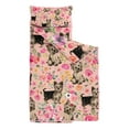 thumbnail image 2 of Yorkie Dog and Flower Florals Toddler Nap Mats for Kids Preschool,Sleeping Mat Bag or Kids,Toddler Sleeping Bag,Toddler Nap Mat or Daycare, 2 of 6