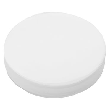 WORGEOUS 500 Pcs Cake Baking Tray Paper Round Parchment Paper 12.20X12.20X0.10CM White