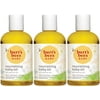 Burt's Bees Baby Nourishing Baby Oil, 100% Natural Baby Skin Care - 4 Ounce Bottle, Pack of 3