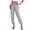 Grey, variant on Sequin Joggers for Women Elastic High Waisted Sparkly Pants Holiday Party Glitter Trousers Disco Dance Clothes 2026 (Gold, M)
