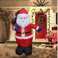 thumbnail image 2 of CHAO Modelo navideño inflable de 1,2 m: mochila navideña para hombre, decoraciones navideñas inflables, adecuada para céspedes, patios y jardines al aire libre, 2 of 5
