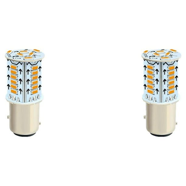 JShteea Flash Stop Lamps Flashing Car Tail Brake Light para Automóviles Motocicleta (Amarillo)