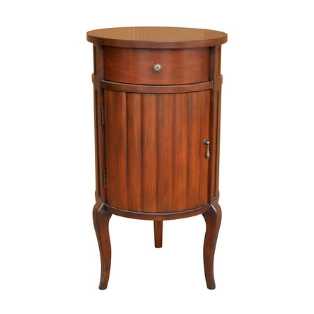 Eastgate Light Cherry Finish Side Table 31 Inches Tall Eastgate Light Cherry Finish Side Table 31 Inches Tall