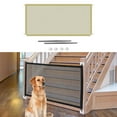 thumbnail image 3 of 2x Dog Gate Mesh Puppy Fence Outdoor Pet Dog Gate Guard, 3 of 8