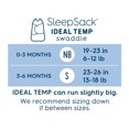 thumbnail image 3 of Halo SleepSack Ideal Temp 1.5ToG Swaddle - Oatmeal/Pink (Small, 13-18 lbs), 3 of 4