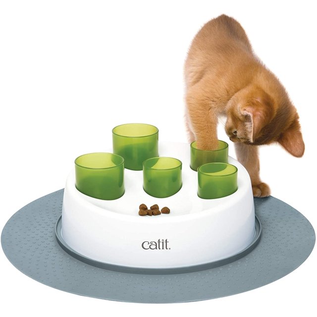 shiyou-Senses Jouet Interactif pour Chat 2.0 Digger, Vert, Jouets pour Chats d'Intérieur, Jouets Interactifs pour Chat, Jouet pour Chaton, Chat Interactif, Jeux pour Chats d'Intérieur