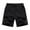 A02-Black, variant on NIEWTR Toddler Boy Casual Shorts with Pockets Casual Work Casual Shorts Drawstring Shorts with Multi Pockets Quick Drying Summer Shorts for 3-10 Year