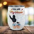thumbnail image 2 of You Are My Bestie Tumbler, Stainless Steel Wine Tumbler for Best Friendship, Gifts For Best Friend Women, Birthday Gift Idea For Soulmate, Unique Gift For Best Friend Friendship For Women and Girls, 2 of 6