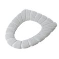 thumbnail image 2 of Naiovety Tapa de inodoro, cubierta de asiento, almohadillas en forma de O, cómodo suministro de baño, alfombrillas de inodoro tejidas con agua, suaves y Juegos de accesorios de baño No.01 Naiovety HA010185-01, 2 of 6