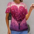 thumbnail image 6 of The Giving Tree T Shirts Basic T-Shirt Short Sleeve Ladies Tee Shirt Summer Graphic Clothing, 6 of 6