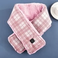 thumbnail image 7 of FRSASU Winter Scarf Women Winter Intelligent Electric Scarf Heating Scarf Heated Wrap Protection Pink One Size(One Size), 7 of 7
