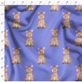 thumbnail image 4 of Soimoi Purple Rayon Fabric Pig Animal Print Fabric by Yard 42 Inch Wide, 4 of 5