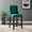 Teal, variant on Modway Baron Upholstered Fabric Counter Stool in Light Gray
