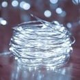 thumbnail image 2 of Tianlaimei White 100ft 300 LED Fairy String Lights Battery Powered Decorative Twinkle Fairy Lights for Home Decoration Garden Outdoor Indoor, 2 of 11
