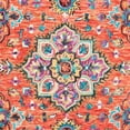 thumbnail image 4 of SAFAVIEH Aspen Nikeisha Floral Wool Area Rug, Red/Gold, 7' x 7' Round, 4 of 5
