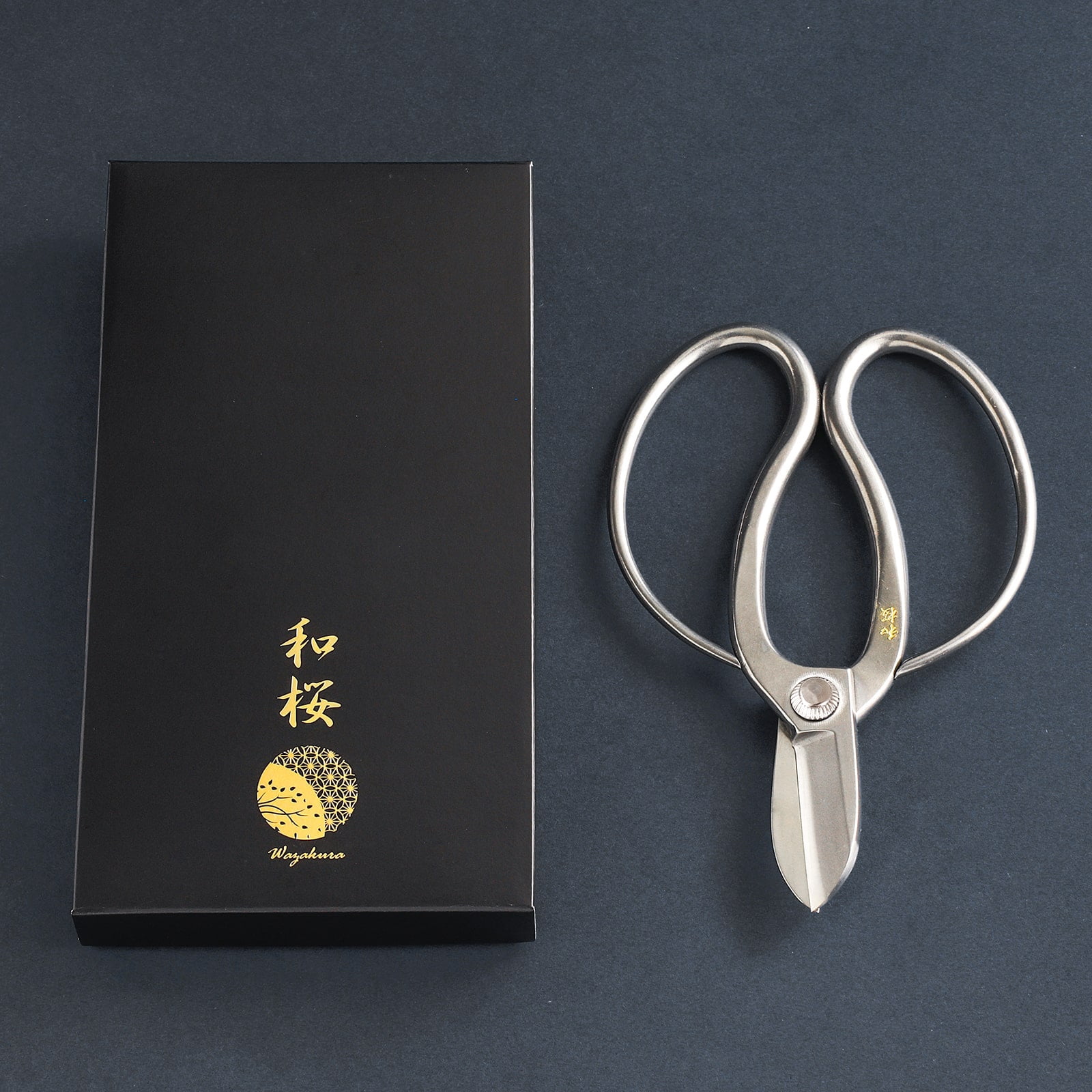Wazakura Made in Japan Yasugi Stainless Steel Koryu Floral Scissors 6.5"