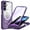 Purple, variant on Casetego for Samsung Galaxy A16 5G Case,Compatible with MagSafe Full Body Shockproof with Built-in Screen Protector + Lens Protector Drop Protective Phone Cover,Black Gray