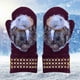 thumbnail image 2 of Hot6sl Ofertas de La Semana Guantes Cálidos para Deportes Al Aire Libre con Personalidad para Damas Guantes Cálidos Tejidos a Mano con Forma de Búho Guantes Tejidos con Forma de Búho, 2 of 4