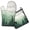 Misty Forest Landscape, variant on Misty Forest Landscape Kitchen Oven Mitt and Pot Holder Sets 2 Pcs for Baking, Cooking and Grilling, Heat Resistant Up To 392 °F