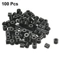 thumbnail image 2 of Uxcell Nylon 3.2mmx7mmx6mm Round Spacer for M3 Screws Black 100 Pack, 2 of 5